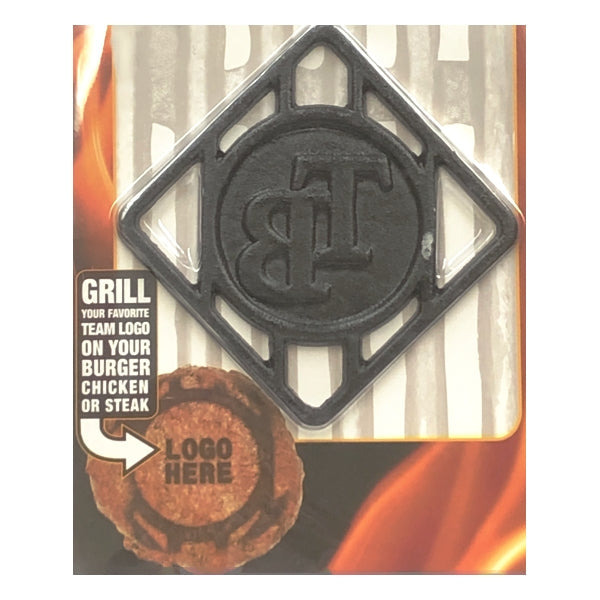 Pangea Team Cast Iron BBQ Meat Brander (Select Style) Cool Barbecue Brand on Hot Dogs, Sausage, Burgers, Steak