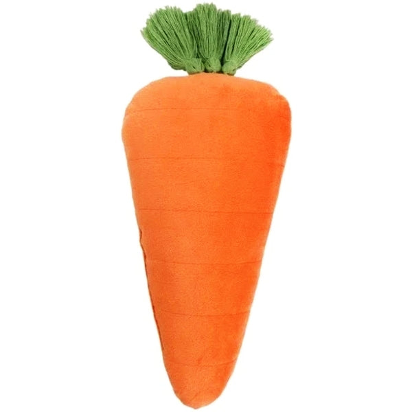 Jumbo Carrot-Shaped Decorative Pillow - Orange (14.5" x 8.5")
