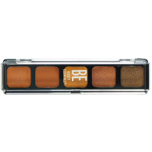Beauty Essentials 5-Shade Eye Shadow Palette - Glam (Neutral Nude Eyeshadow Colors)