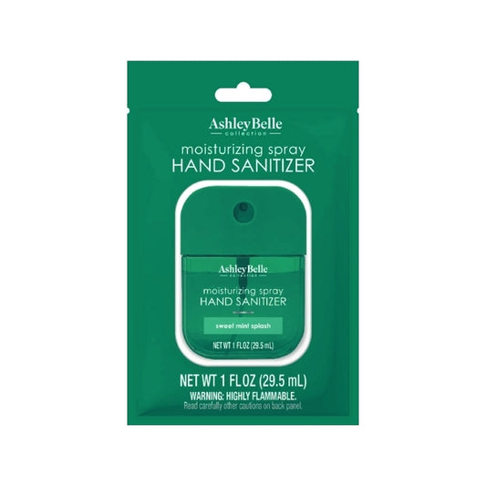 Ashley Belle Moisturizing Spray Hand Sanitizer - Sweet Mint Splash (Net 1 fl. oz.)