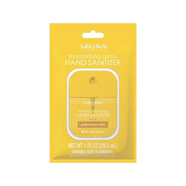 AshleyBelle Moisturizing Spray Hand Sanitizer - Golden Honey Citrus (Net 1 fl. oz.)
