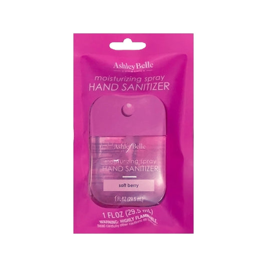 Ashley Belle Moisturizing Spray Hand Sanitizer - Soft Berry (Net 1 fl. oz.)
