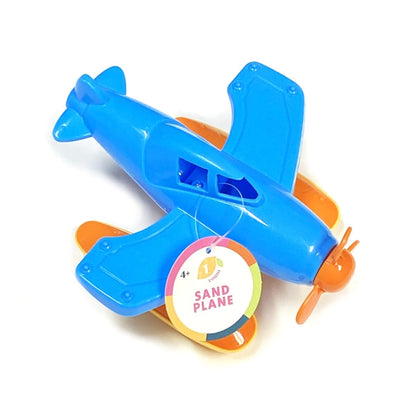 Ankyo Blue Seaplane Sand Toy (6.5" x 6" x 3.25") Fun Beach Sand Play