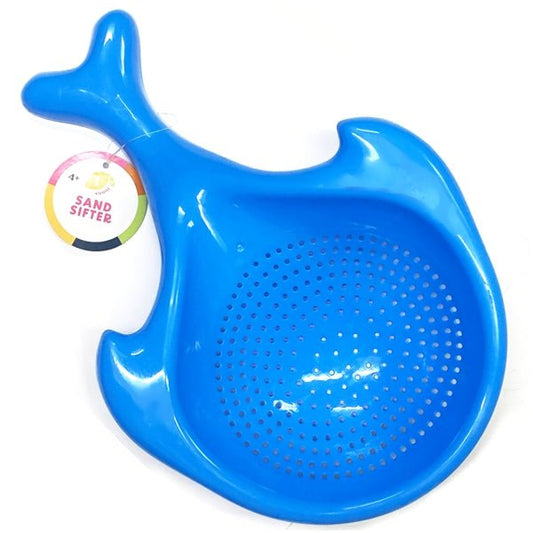 Ankyo Blue Whale Sand Sifter (11" x 8" x 2") Fun Beach Play - Dollar Fanatic