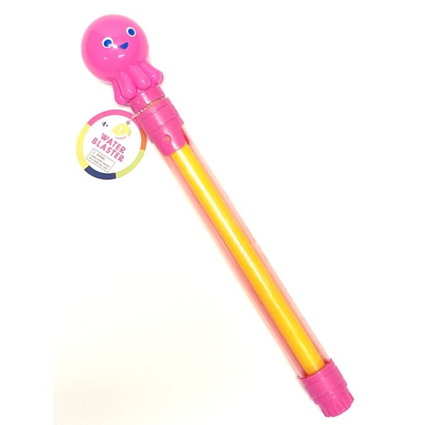 Ankyo Octopus Water Blaster Toy - Pink (12") For ages 4+ - Dollar Fanatic