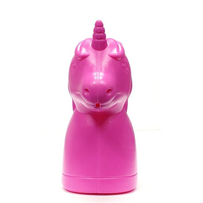 Ankyo Plastic Unicorn Watering Can - Pink (7" x 6" x 3") - Dollar Fanatic