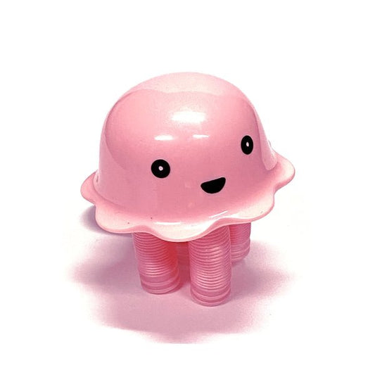 Ankyo Pop Tube Fidget Toy (Pink Jellyfish) Bendable Stretchy Pull and Pop Tube Toy, Hours of Fun - Dollar Fanatic