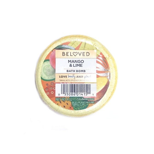 Beloved Bath Bomb - Mango Lime (1 Count) - Dollar Fanatic