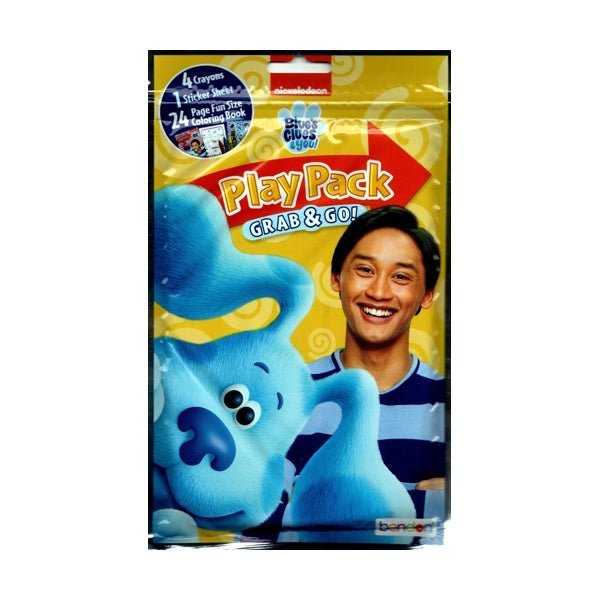 Blue's Clues Fun Size Play Pack (Coloring Book, Sticker Sheet, Crayons) - Dollar Fanatic