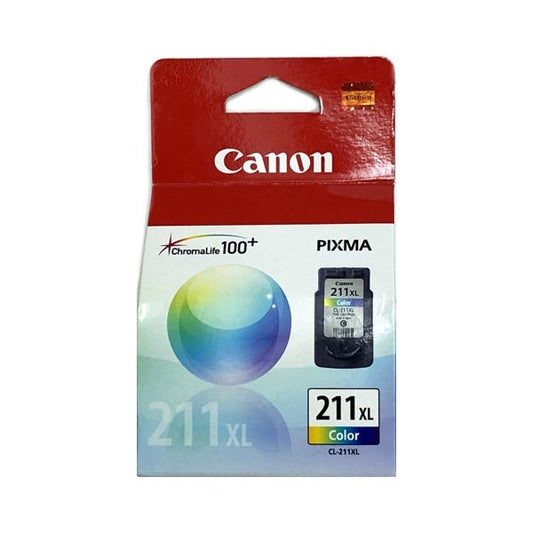 Canon CL-211XL Tri-Color Ink Cartridge (For Canon PIXMA iP2700, iP2702, MP230, MP240, MP250, MP260, MP270, MP280, MP480, MP490, MP495, MP499, MX320, MX330, MX340, MX350, MX360, MX410, MX420 Series) - Dollar Fanatic