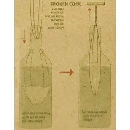 Corkfish Wine Bottle Cork Remover (11") - DollarFanatic.com