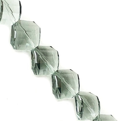 Craft Medley Diamond Twist-Cut Faceted Acrylic Beads (7" Strand) Select Color - DollarFanatic.com