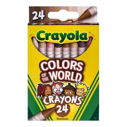 Crayola Colors of the World Crayons (24 Pack) - Dollar Fanatic