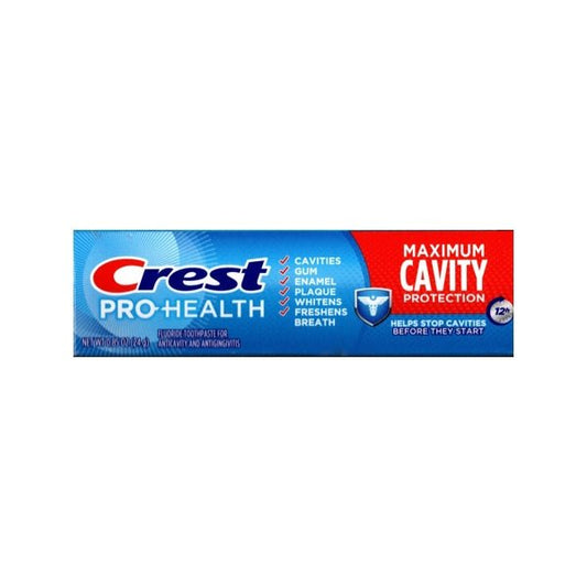 Crest Pro - Health Fluoride Toothpaste for Anti - Cavity and Anti - Gingivitus (0.85 oz.) Travel Size - Dollar Fanatic
