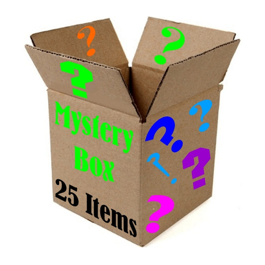 General Merchandise Mystery Box Assortment (25 New Premium items) Liquidation Sale with Products from Target, Amazon, Walmart, etc.