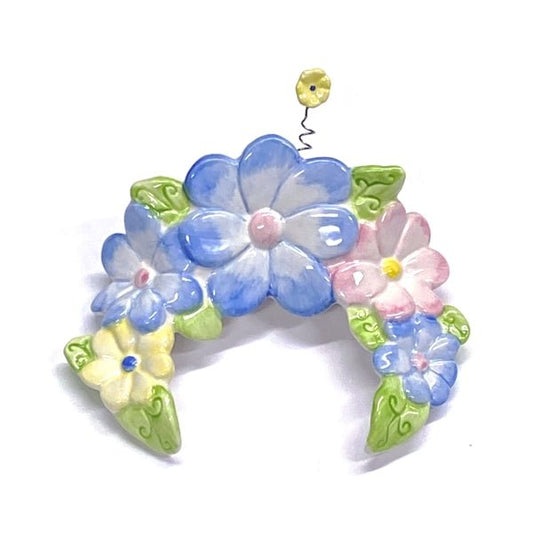 Ganz Ceramic Candle Clutcher Hugger Decorative Topper - Select Style (6" x 5" x 3") - Dollar Fanatic