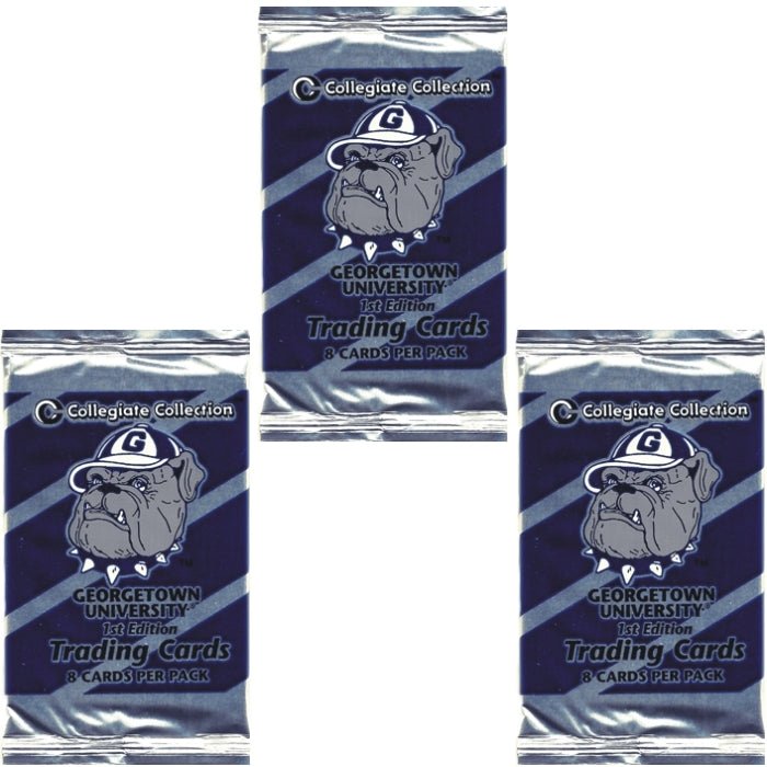 Georgetown Hoyas Trading Cards Pack - First Edition (8 Cards Pack) Collegiate Collection - Dollar Fanatic