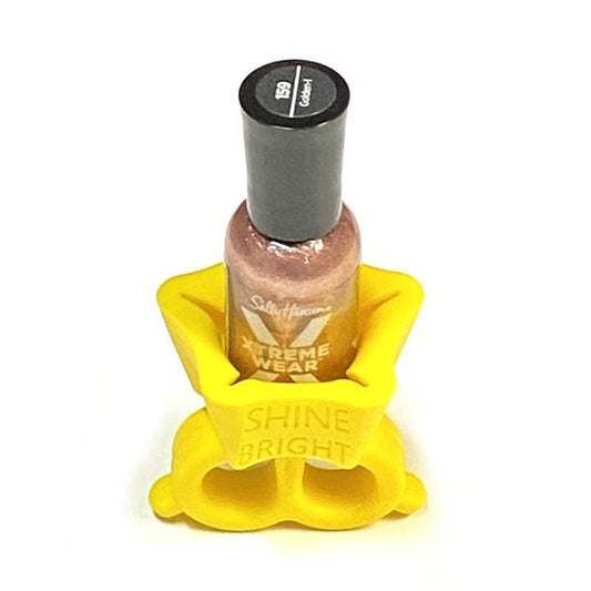 Gertex Silicone Nail Polish Bottle Holder (Select Color/Shape) Perfect for Manicures, Pedicures, Nail Polish Applications - Dollar Fanatic