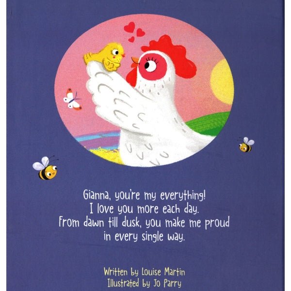 Gianna I Love You, a Bushel and a Peck Personalized Name Picture Book (Hardcover Book) - Dollar Fanatic