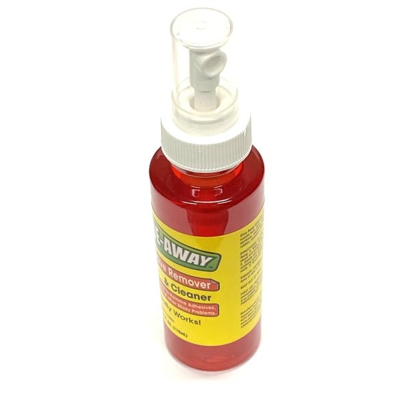 Glue - Away Adhesive Remover and Cleaner Spray (Net 4 fl. oz.) Removes Adhesives, Gum, Crayons and Other Sticky Problems - Dollar Fanatic