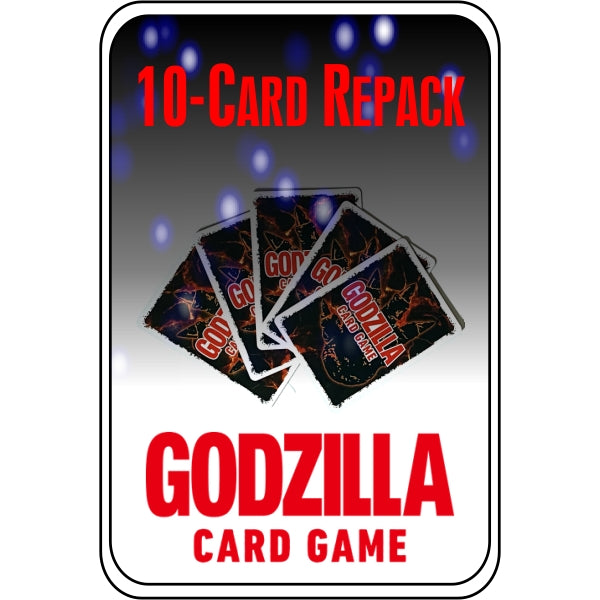 Godzilla Trading Card Game Collection 10 Different TCG Cards Lot