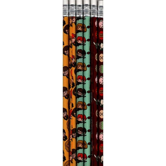 Harry Potter Real Wood Pencils (6 Pack) - Dollar Fanatic