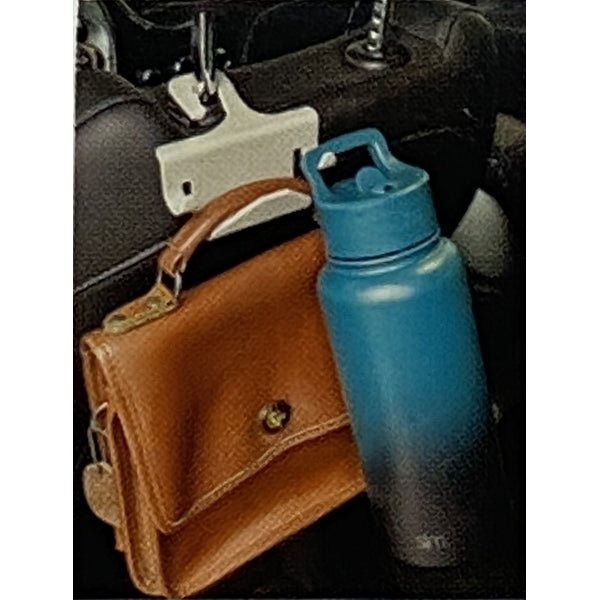 Heavy Duty Headrest Travel Hanging Hook - Gray (1 Count) Holds up to 44 lbs. - Dollar Fanatic