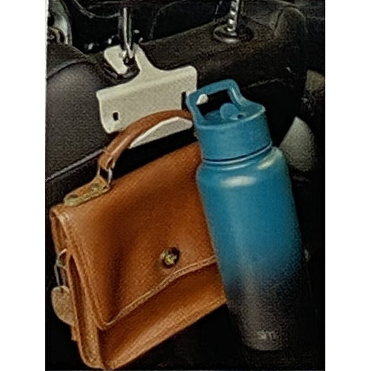 Heavy Duty Headrest Travel Hanging Hook - Gray (1 Count) Holds up to 44 lbs. - Dollar Fanatic