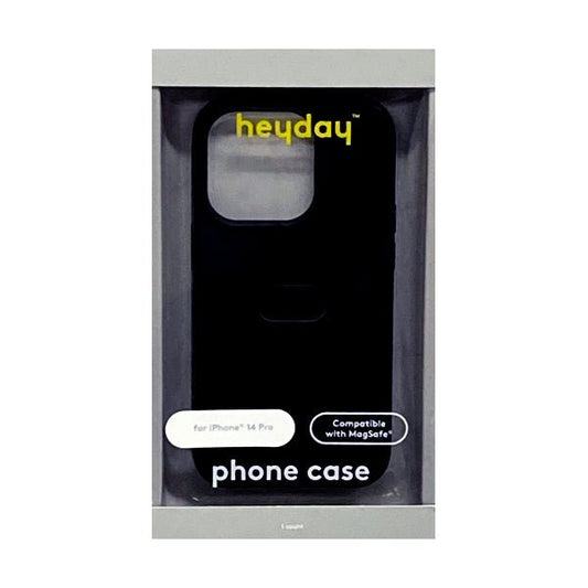 HeyDay iPhone 14 Pro Antimicrobial Silicone Protective Case - Black/Matte (For iPhone 14 Pro) - Dollar Fanatic
