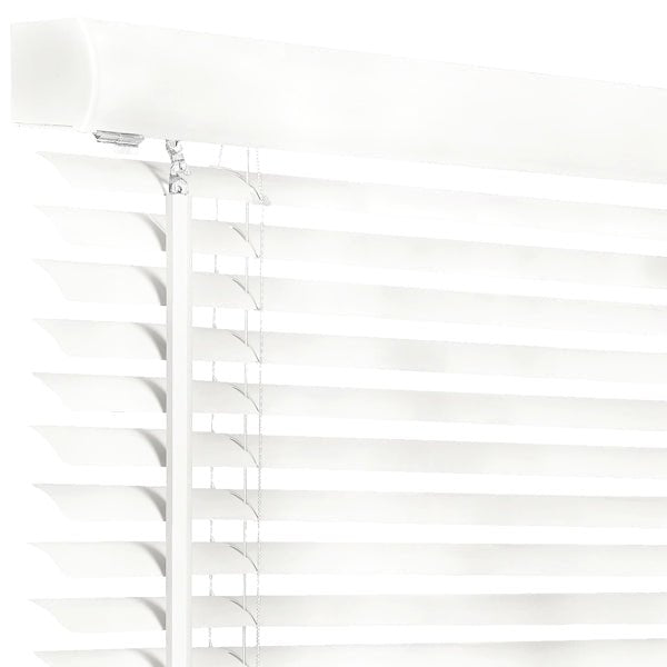 Home Depot 1" Room Darkening Cordless Aluminum Blind - White (52" W x 64" L) Mounting Hardware Included - DollarFanatic.com