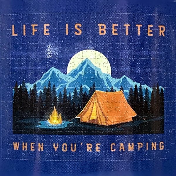 Horizon Wild Wilderness Jigsaw Puzzle - Life is Better When You're Camping (150 Pieces) For ages 8+ - Dollar Fanatic