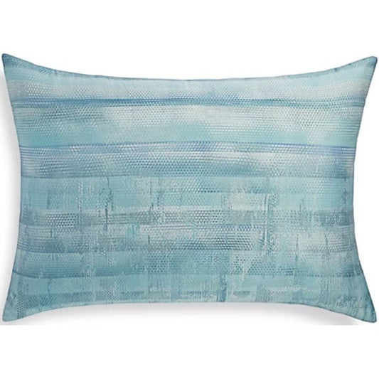 Hotel Collection King Pillow Sham Case - Stencil/Blue Silver (Fits Pillow Size 20" x 36") - Dollar Fanatic