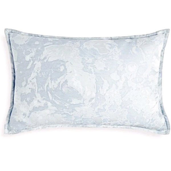 Hotel Collection Ripple King Pillow Sham Case - Silver Blue Sea (Fits Pillow Size 20" x 36") - Dollar Fanatic