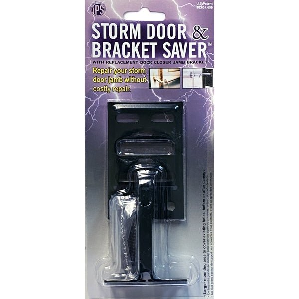 IPS Storm Door & Bracket Saver with Replacement Door Closer Jamb Bracket - Dollar Fanatic
