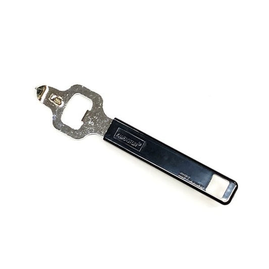 Kamenstein 3-Piece Kitchen Tool Set - Bottle Opener, Can Opener, Food Peeler (Black) - Dollar Fanatic