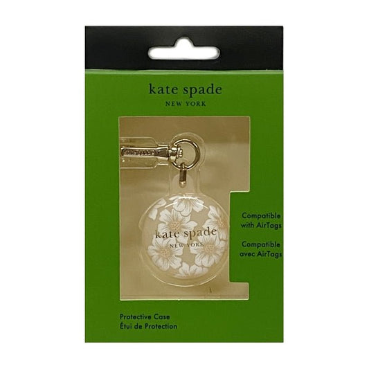Kate Spade Protective Case Holder for AirTag - Hollyhock Floral (1 Count) - Dollar Fanatic