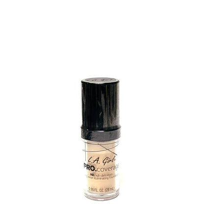 LA Girl Pro.Coverage HD Long Wear Illuminating Liquid Foundation (GLM642 Fair) - DollarFanatic.com