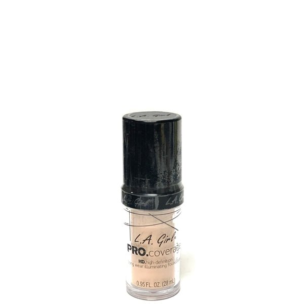LA Girl Pro.Coverage HD Long Wear Illuminating Liquid Foundation (GLM643 Porcelain) - DollarFanatic.com
