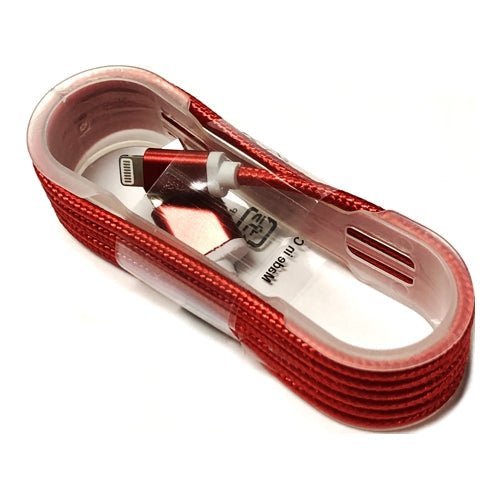 Lightning Sync Charge USB Cable Cord - 5 ft. (Select Color) - Dollar Fanatic