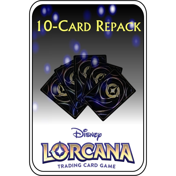 Lorcana Trading Card Game Collection 10 Different TCG Cards Lot