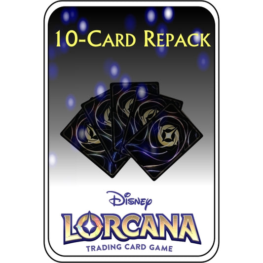 Lorcana Trading Card Game Collection 10 Different TCG Cards Lot