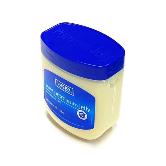 Lucky Pure Petroleum Jelly (Net wt. 6 oz.) Skin Protectant - Dollar Fanatic