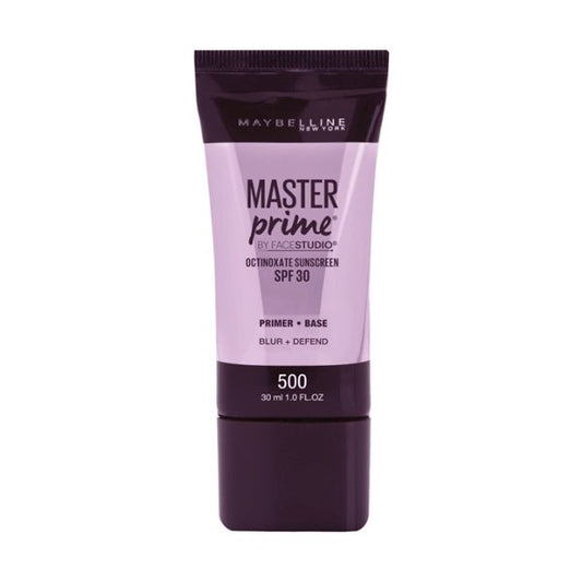Maybelline Master Prime Primer Base with SPF30 Sunscreen - 500 (Net 1.0 fl. oz.) - Dollar Fanatic