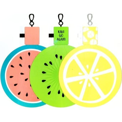 Microfiber Cleaning Cloth with Handy Pouch Keychain (Styles Vary) Includes Attached Empty Spray Bottle - DollarFanatic.com