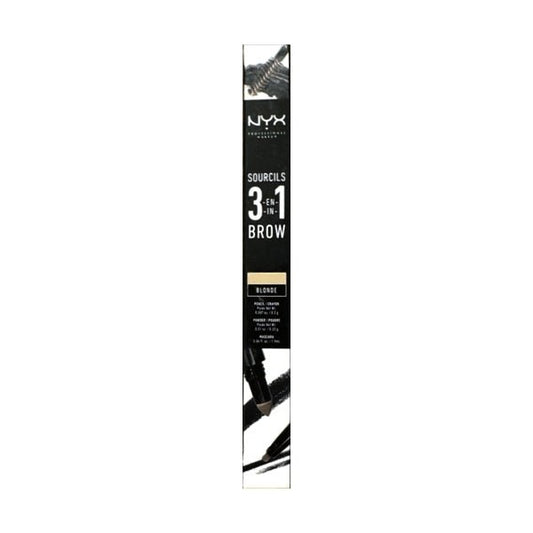 NYX 3 - in - 1 Brow Sculpting Pencil/Powder/Mascara (Blonde) Define, Fill, Set Eyebrows - 2 for $5