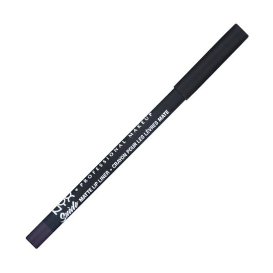 NYX Suede Matte Lip Liner - Subversive Socialite (Deep Purple) Bold, Long - lasting Color - 2 for $5