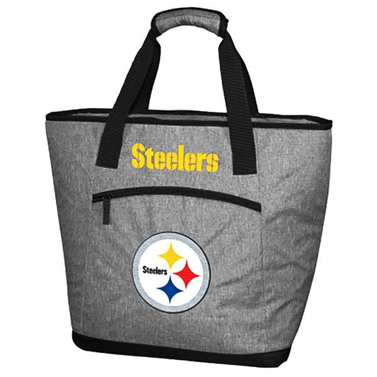 Pittsburgh Steelers Can Cooler Tote Bag (Holds up to 30 Cans) Easy to Carry, Foil Lining, Antimicrobial - Dollar Fanatic