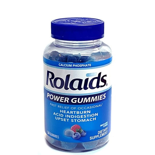 Rolaids Power Gummies - Smooth Berry (54 - Gummies Pack) - Dollar Fanatic