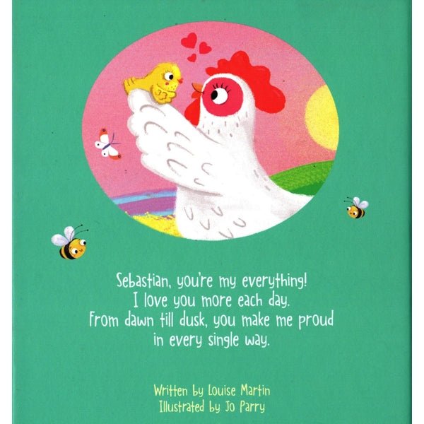 Sebastian I Love You, a Bushel and a Peck Personalized Name Picture Book (Hardcover Book) - Dollar Fanatic