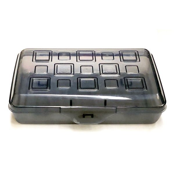 Sterilite Translucent Storage Case - Select Color (8" x 5" x 2") Perfect for School Supplies, Electronic Accessories, Makeup, and more! - Dollar Fanatic